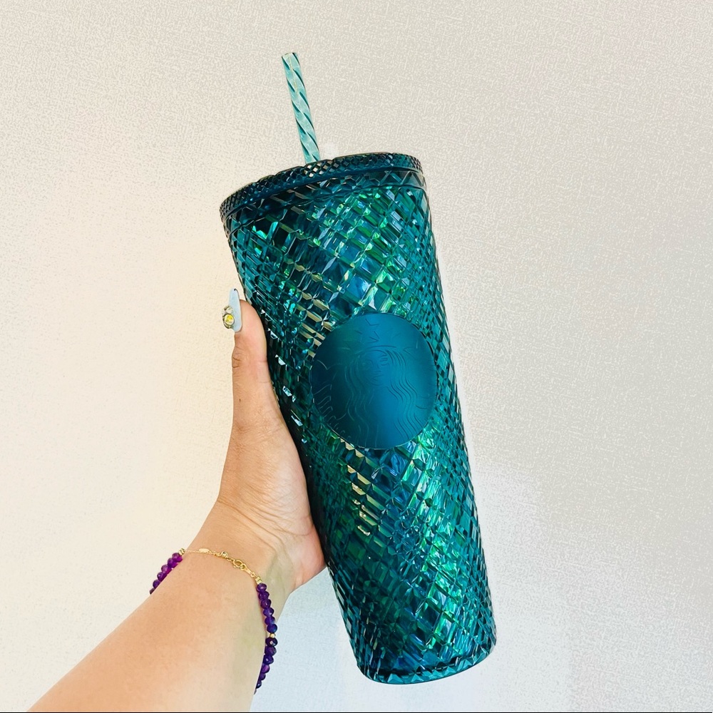 Starbucks Blue Green Jeweled